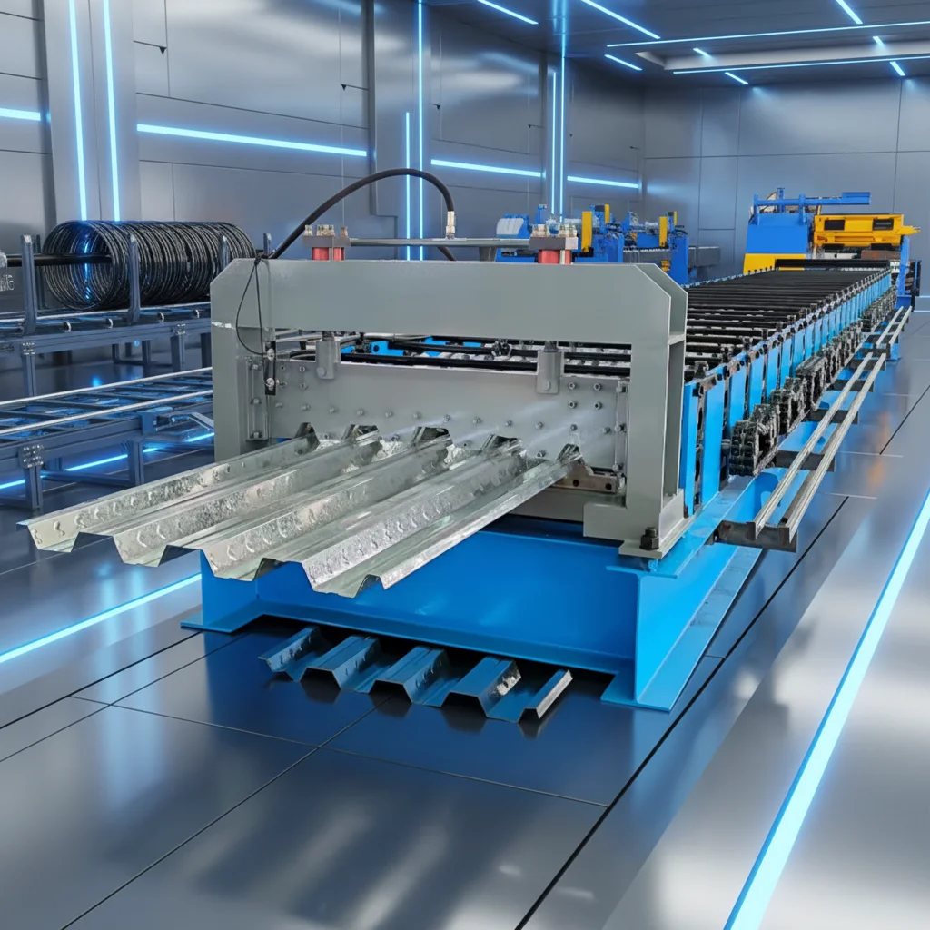 Metal Roof Panel Making Machine Adjustable Forming Width Multi Specification Metal Roof Panel Manufacturing Equipment