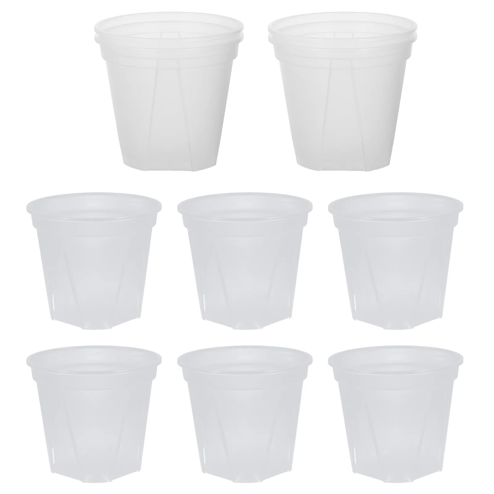 

10 Pcs Basin Control Root Planters Flower Decorations Flowerpot Fruit Rounded Pp Gardening Plants Pots Flowerpots