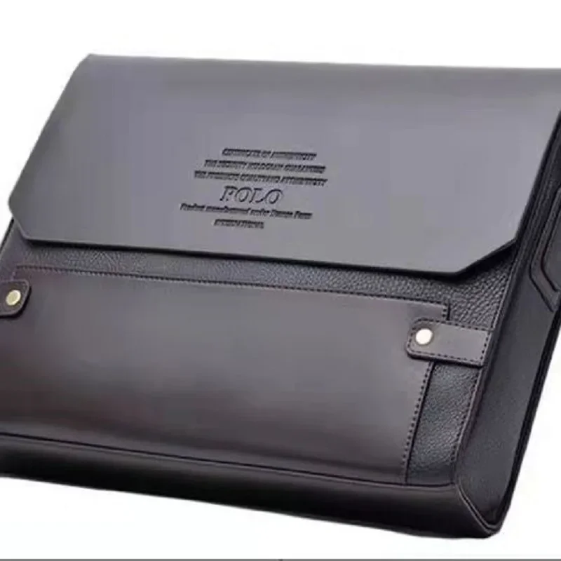 2024 New Cover Horizontal Vertical Styles Briefcase Men\'s Handheld Shoulder Business Retro 12 Inch Tablet Computer