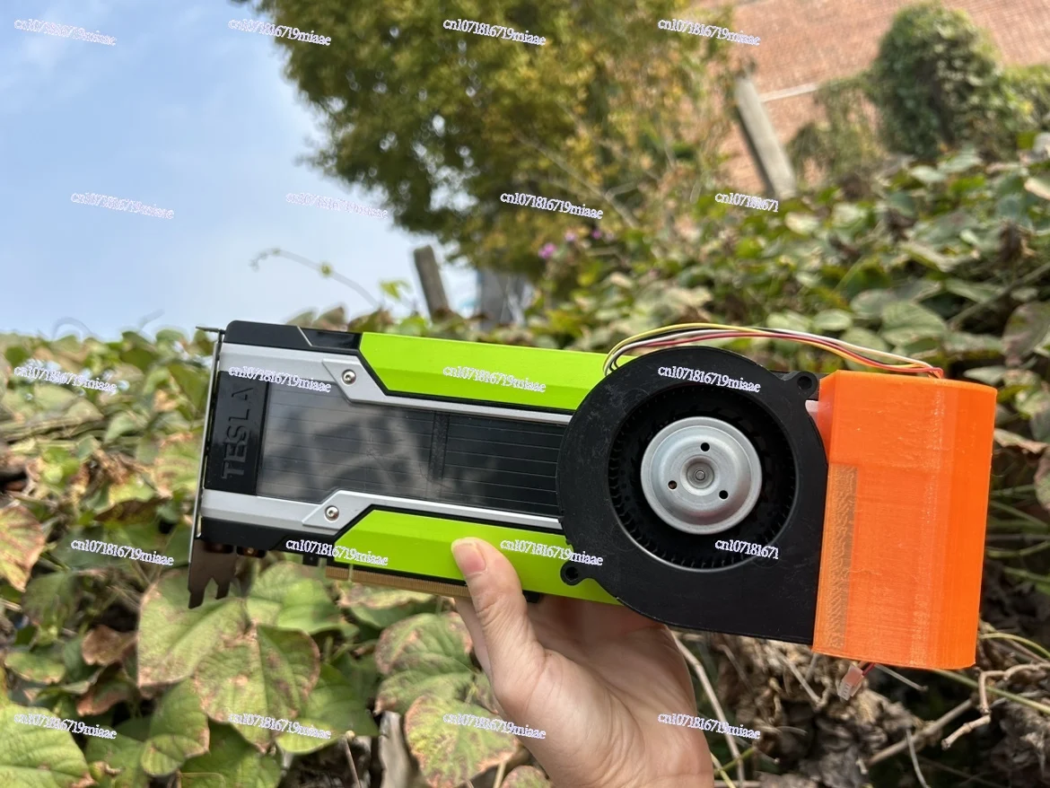 P100 P40 M40 K80 V100 Graphics Card Modified Active Cooling Component