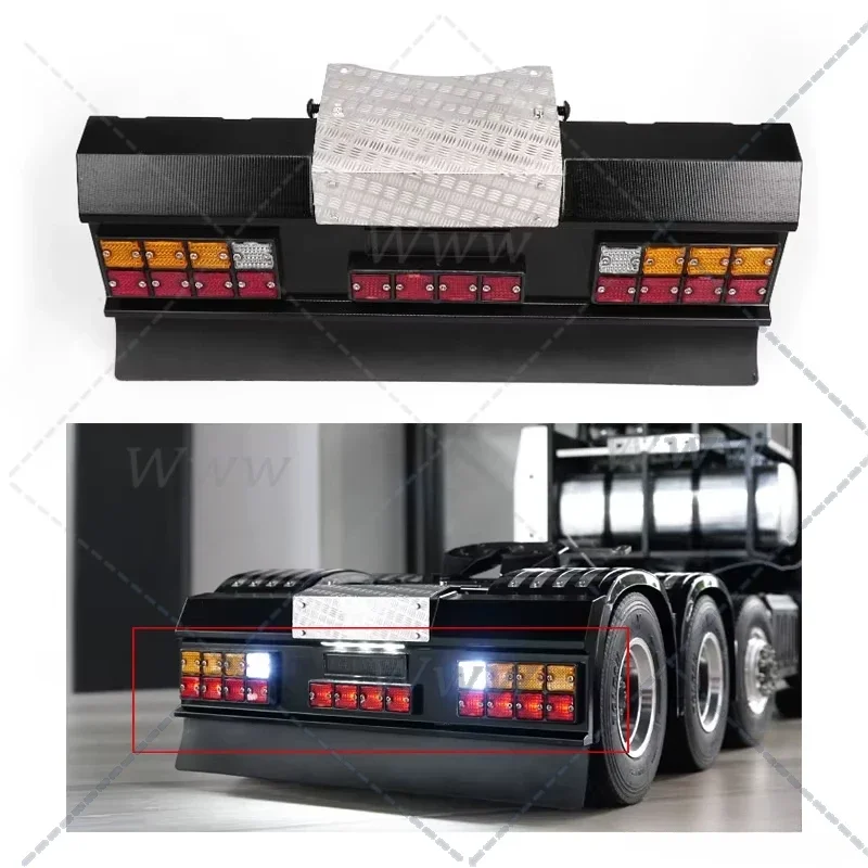 

Tail Beam Taillight for Tamiyay 1/14 RC Tractor Truck Remote Control Toys Car Electric Model for Adults Th10225