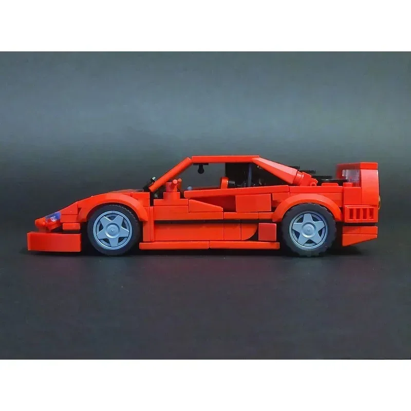 

MOC-153177 Small F40 City Sports Car Racing Building Block Model 400 PartsMOC Creative Birthday Toys for Boys and Children.