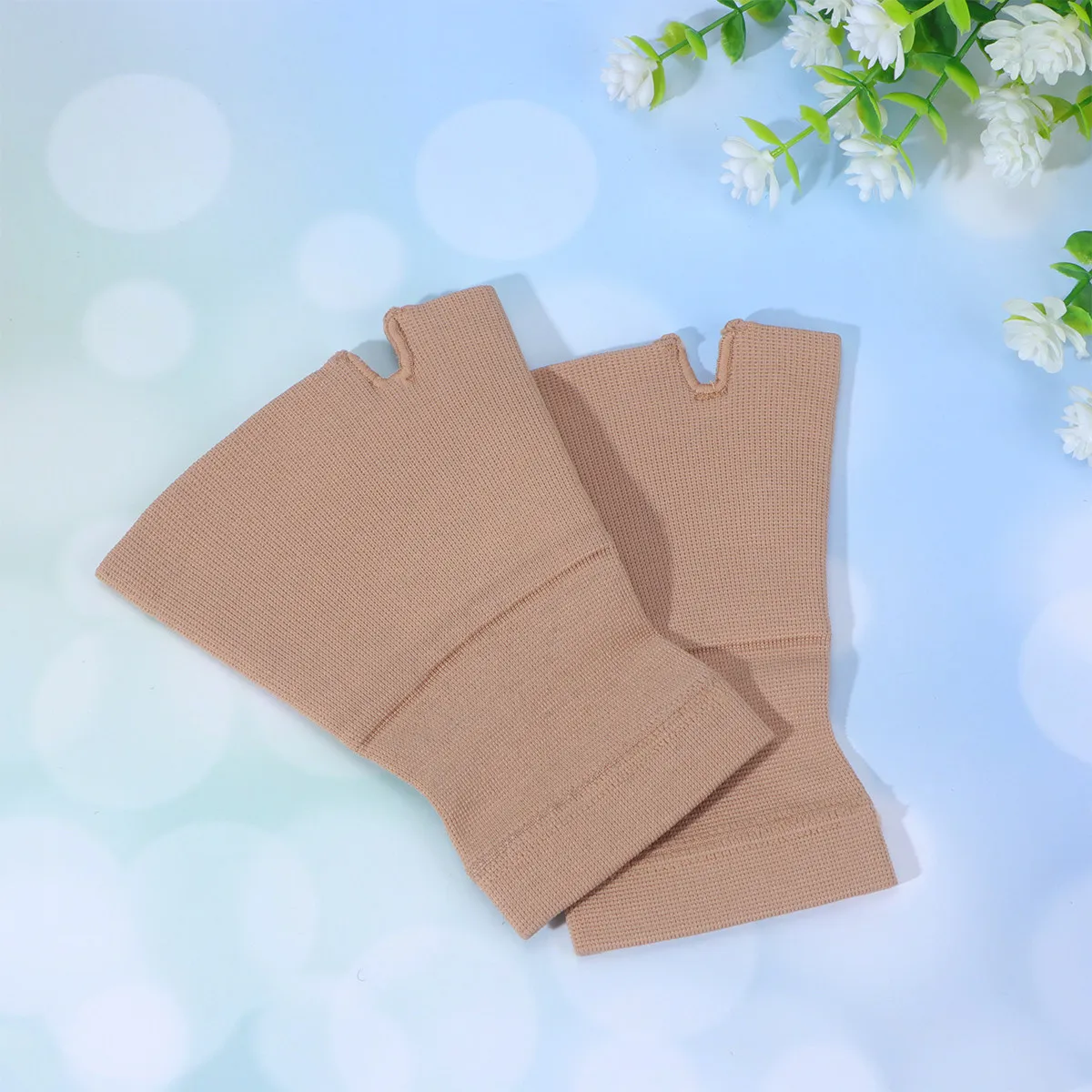 2Pairs Premium Nylon Spandex Sports Wrist Brace for Basketball Football Volleyball Tennis Yoga Jogging Wrist Support Protector