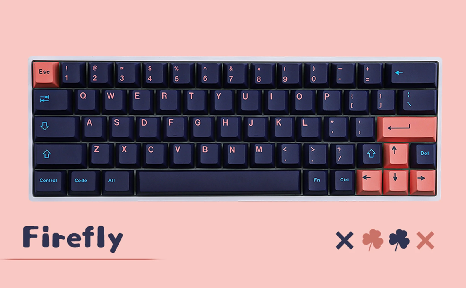 GMK Firefly Keycaps, 129 Keys PBT Keycaps Cherry Profile DYE-SUB Personalized GMK Keycaps For Mechanical Keyboard