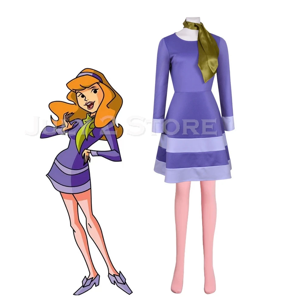 أنيمي فيلما الشيطان تأثيري زي للفتيات ، زي أشعث ، شعر مستعار موحد ، تنورة ونظارات ، مجموعة حفلة هالوين للنساء ، لعب الأدوار في الحفلات