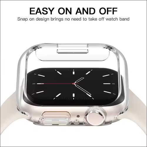 Cover for Apple Watch Case 46mm 40mm 45mm 41mm PC Protector Bumper Protective Shell for iWatch Series 11 10 9 8 7 SE 3 6 Ultra 3 - Image 2