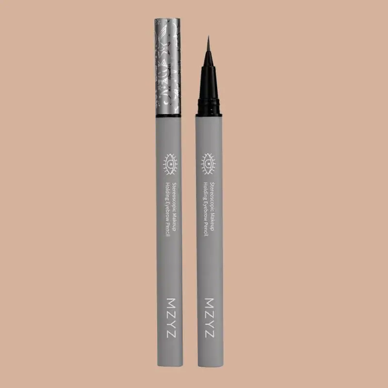 Ultra Fine Liquid Water Eyebrow Pen Long Lasting No Blooming Eyeliner Waterproof Sweat-proof Wild Eyebrow Tattoo Pen Makeup