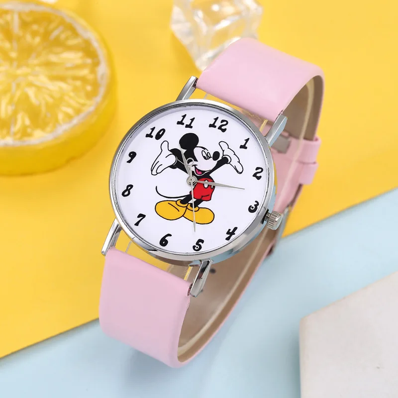 Nuovo Disney Mickey orologio per bambini personaggio dei cartoni animati topolino analogico digitale viso ragazzo ragazza quarzwatch elettronico