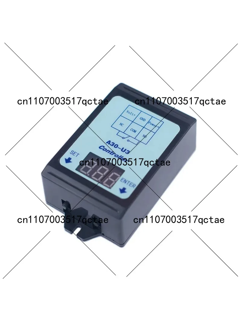 DC Voltage Relay 6-80V 48V 60V 30A Detection Control Delay Switch Interval Action