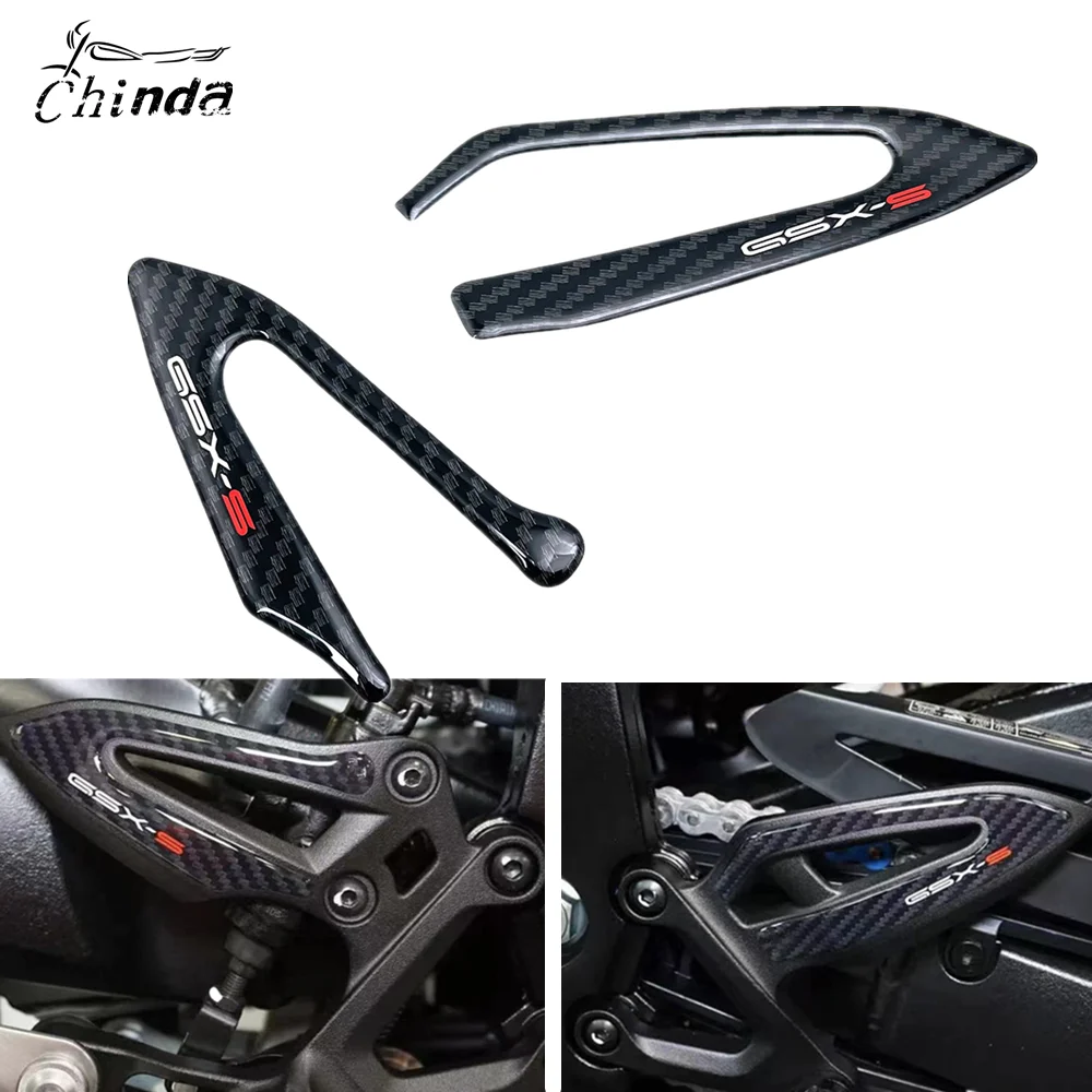 For GSX-S950 GSX S950 GSX-S1000 gsx s1000 GSX-S1000f gsx s1000f 2015-2023 Motorcycle 3D Sticker Heel Pad