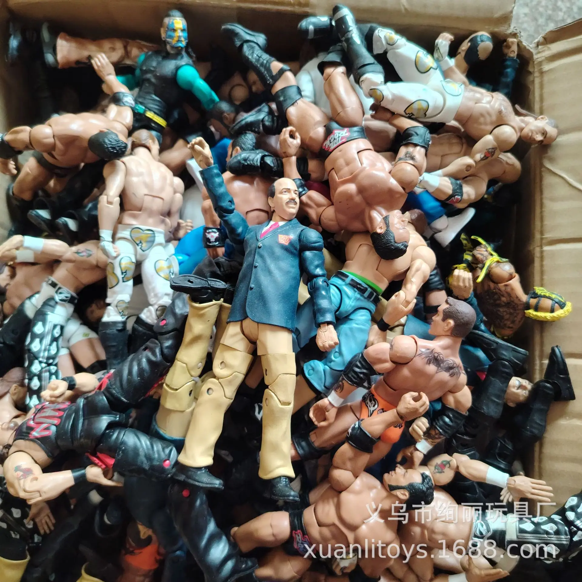 شخصيات المصارع والملاكم القابلة للتمركز للغاية، ألعاب متعددة المفاصل قابلة للجمع، عدة أنماط من أبطال المصارعين المصارعين #3