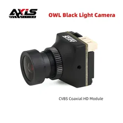 Axisflying New OWL Black Light Camera  CVBS Coaxial HD Module FPV Camera 120 Viewing Angle Night Camera for FPV RC Drone