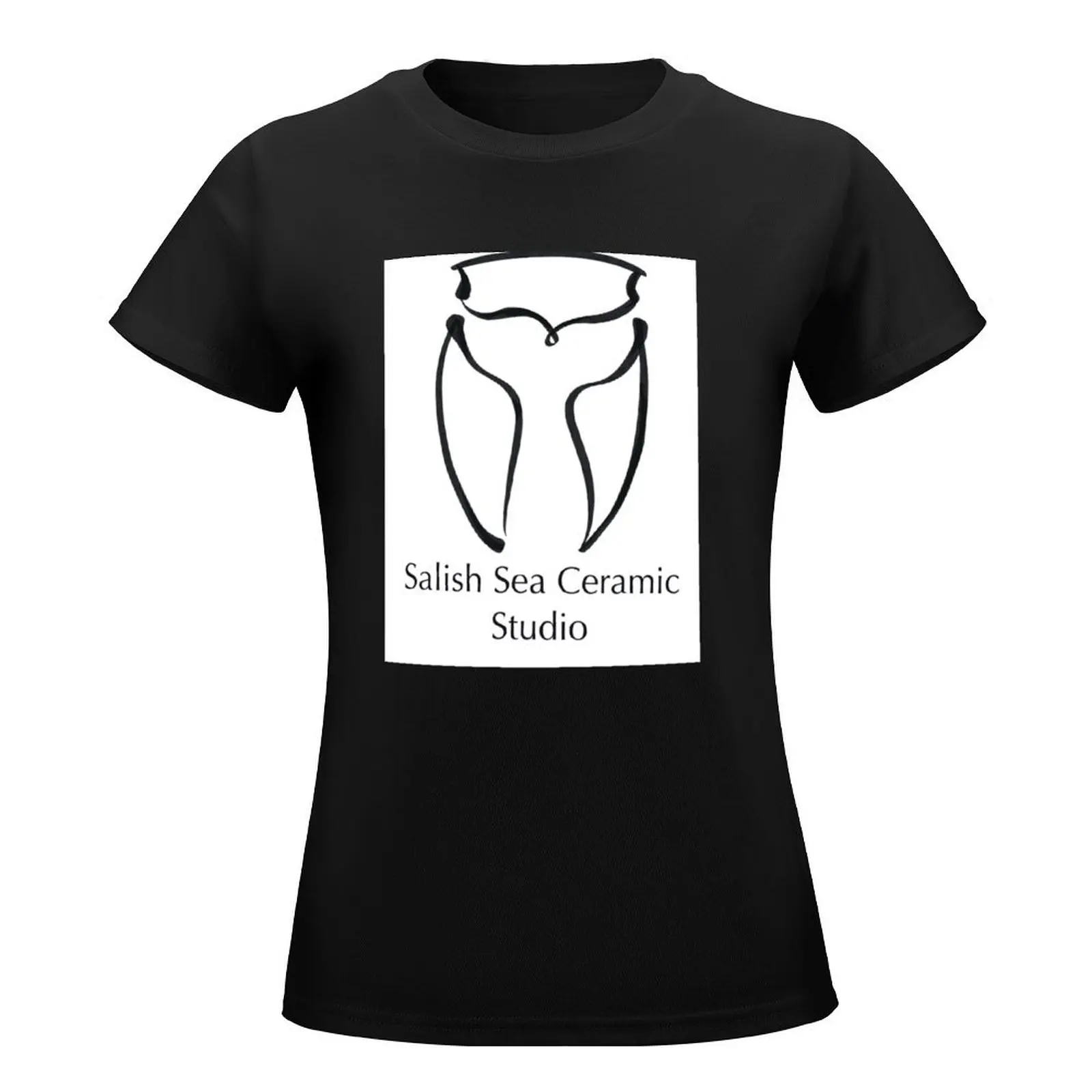 Salish Sea Ceramic Studio Logo T-Shirt hippie clothes kawaii clothes Women clothes