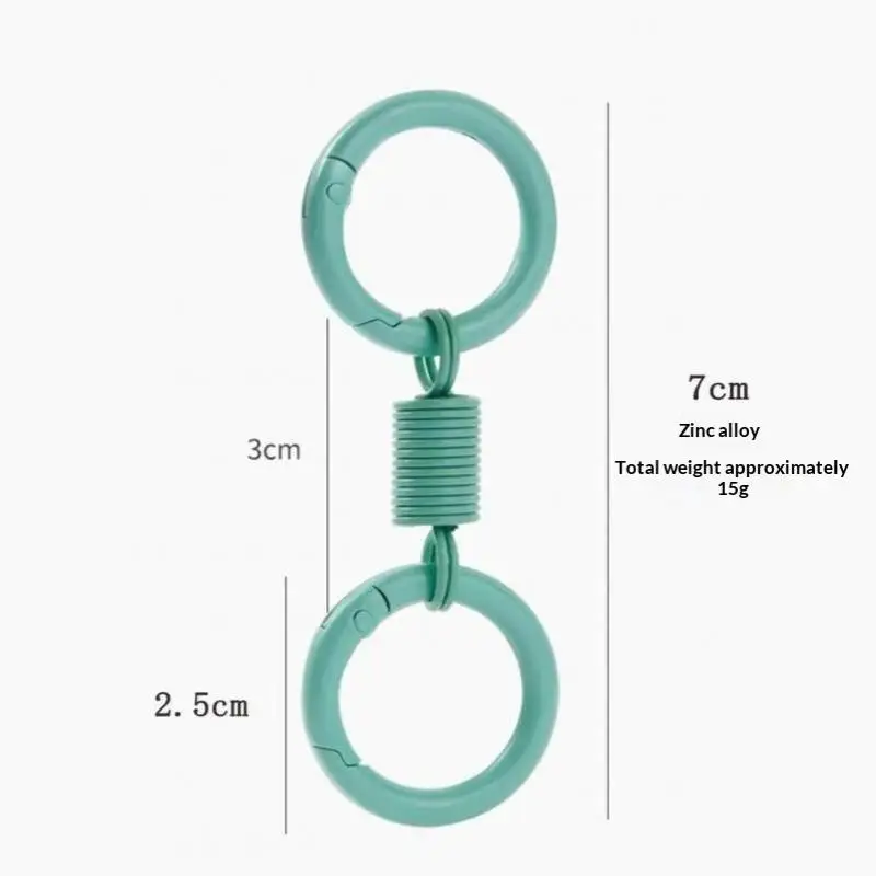 3 Stück Kawaii Macaroon Schlüsselanhänger, Mädchen-Schlüsselring, Halter, Kinderschmuck, Bonbonfarbenes Zubehör, Taschenanhänger, Anhänger, Geschenk für beste Freundinnen – Detail 5
