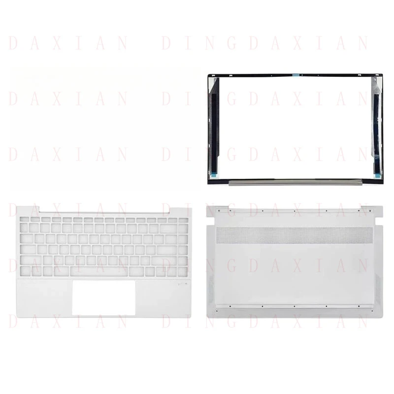 LL+ For HP ENVY 13-BA 13T-BA TPN-C145 Back Cover Bezel Palmrest Bottom Case Silver