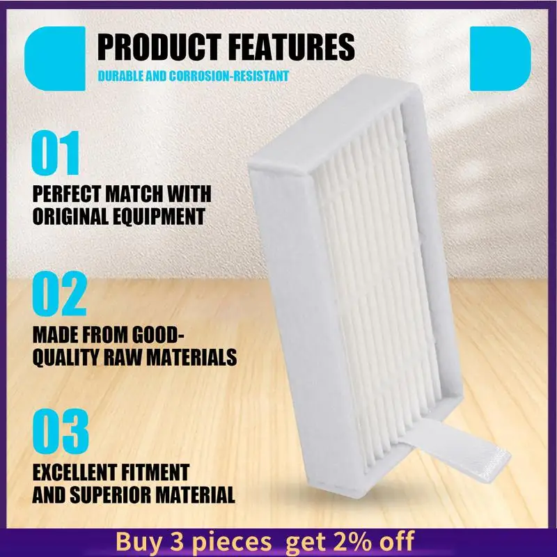 

COME HEPA Filter Replacement For ILIFE V3, V3S, V3S Pro, V5, V5S, V5S Pro Robotic Vacuum Cleaner