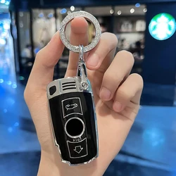 TPU Car Key Case Cover For BMW E90 E87 E70 E61 E60 X5 X6 E88 E89 E82 E71 Keychain Interior Protective Accessories
