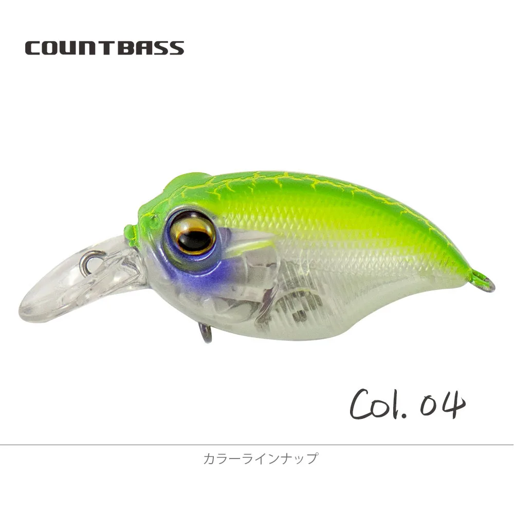 Countbass Wobbler 38 mm 1-1/2 Zoll 43 mm 1-3/4 Zoll 48 mm 1-7/8 Zoll Angelköder Stecker Wobble Fishing Kunststoffköder Wobbler – Detail 20