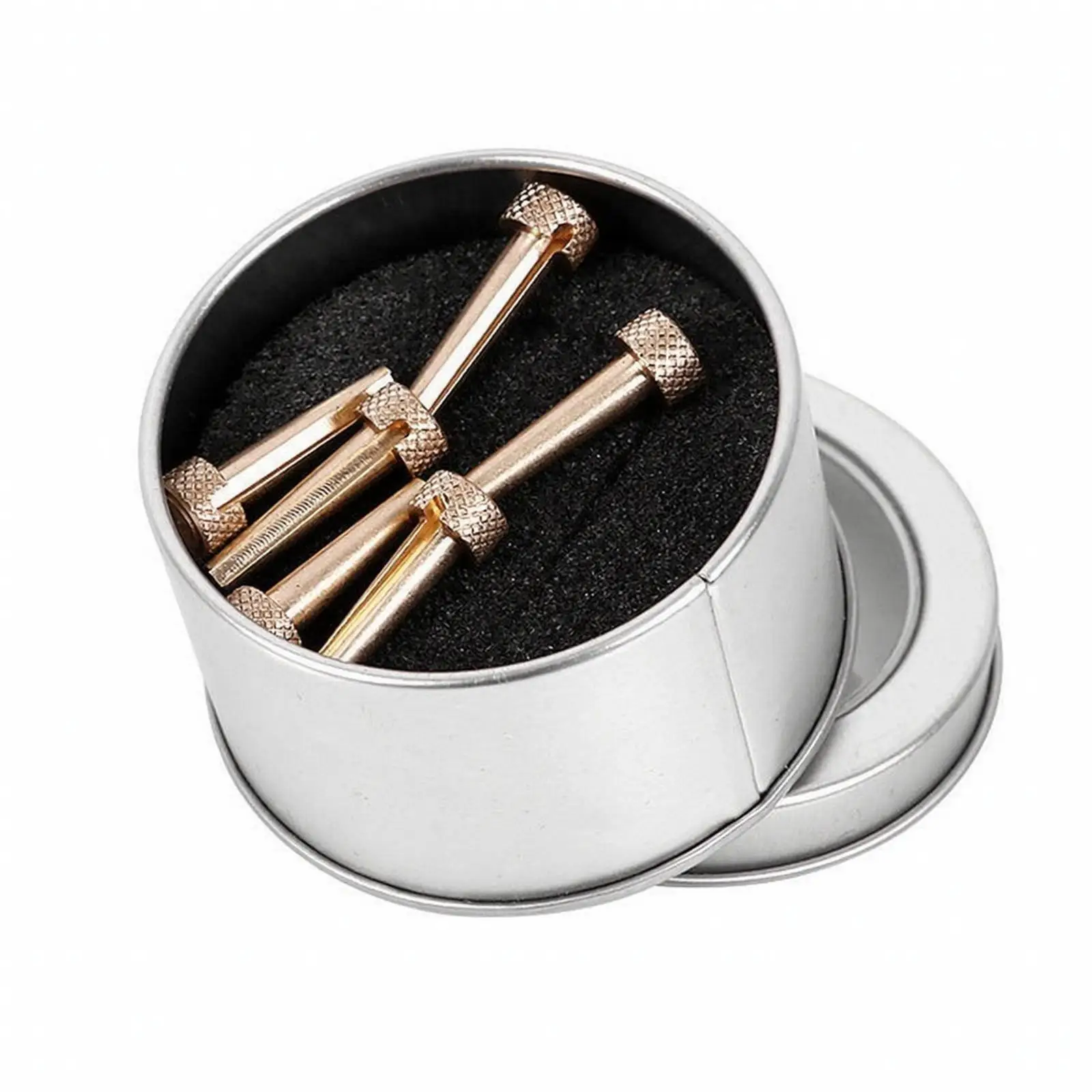 String Fastener Pegs Tapered Bridge Pin Pack Guitar Hardware for Easy String Installation and Storage
