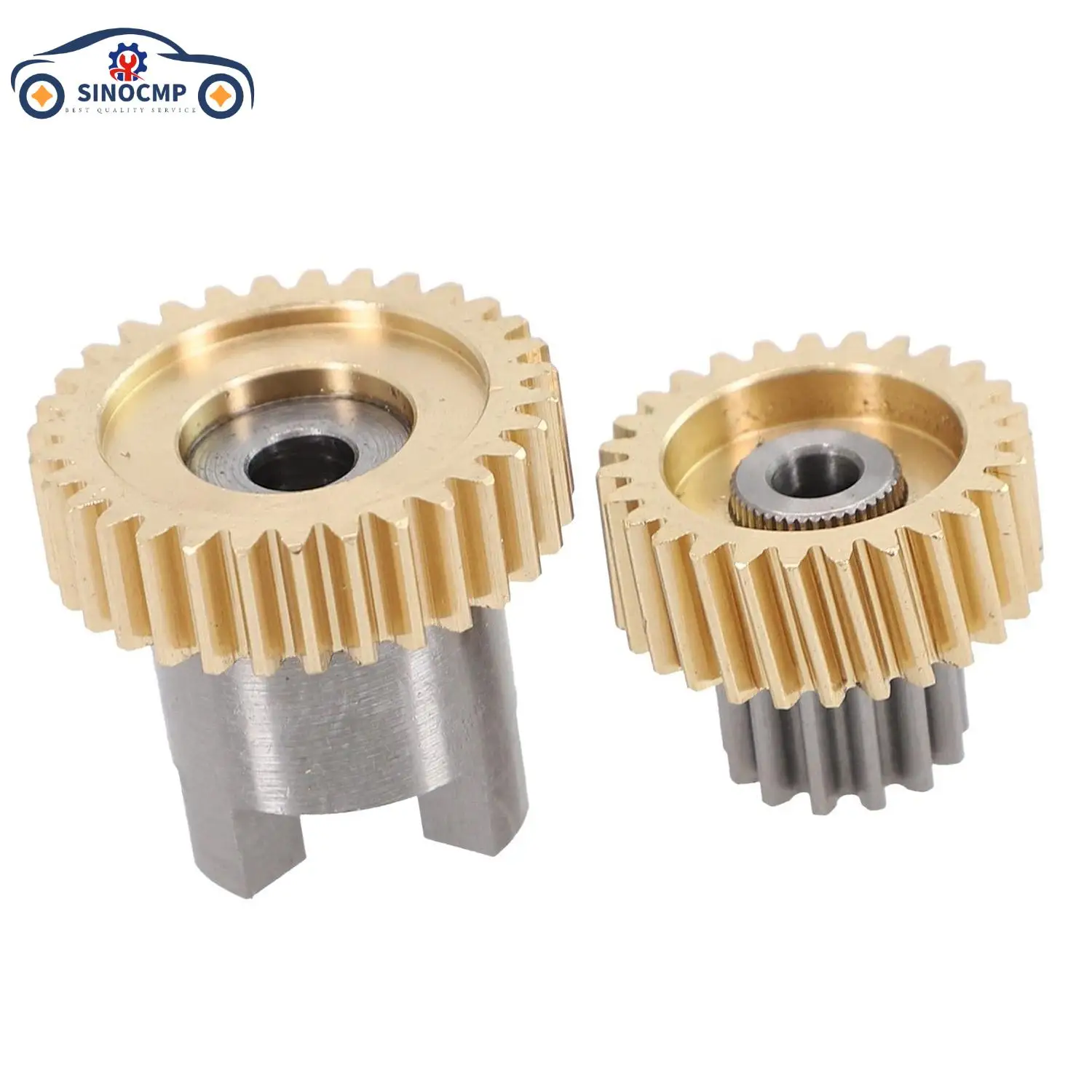 

958536317013W4 958536318013W4 SINOCMP 2PCS Window Sunshade Lift Curtain Motor Internal Gear For Porsche Cayenne 2011-2017