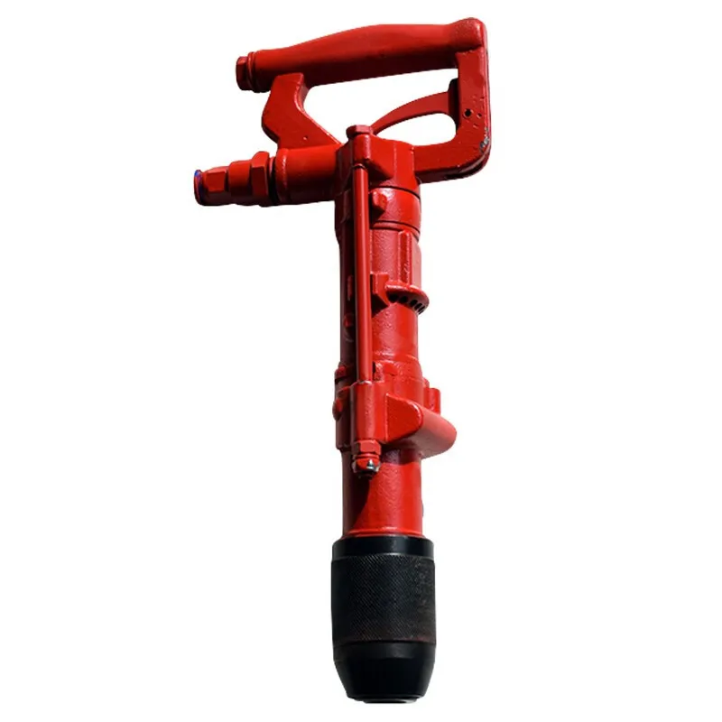 

Reinforced pneumatic impact drill has more power