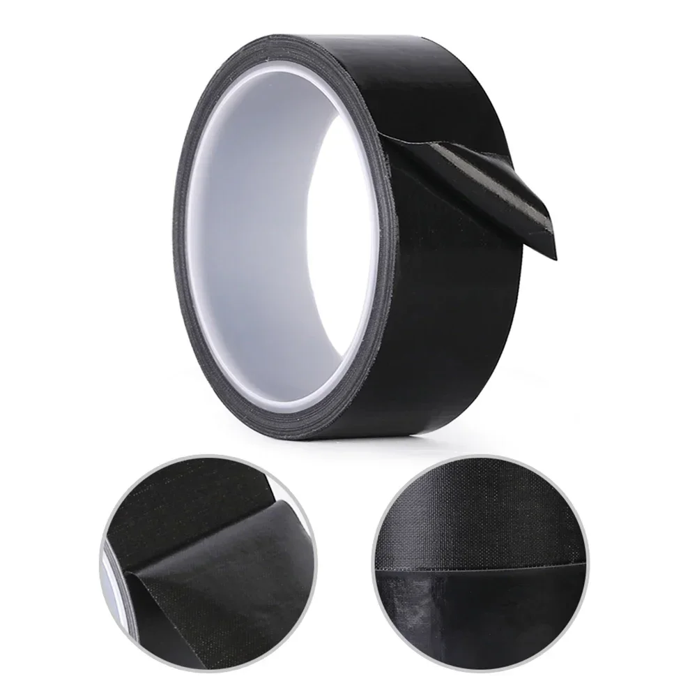 Black PTFE Tape 300 Degree High Temperature Resistance Cloth Heat Insulation Sealing Machine Adhesive Tape 0.13mm Thick