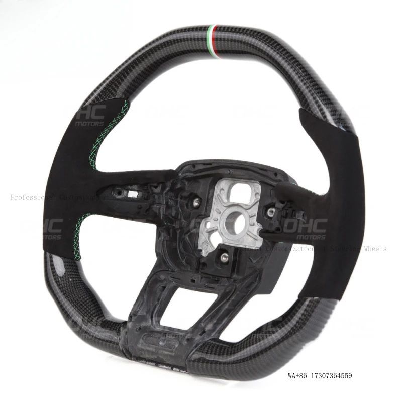 Suitable for Lamborghini URUS car steering wheel modification with suede carbon fiber smart component steering wheel