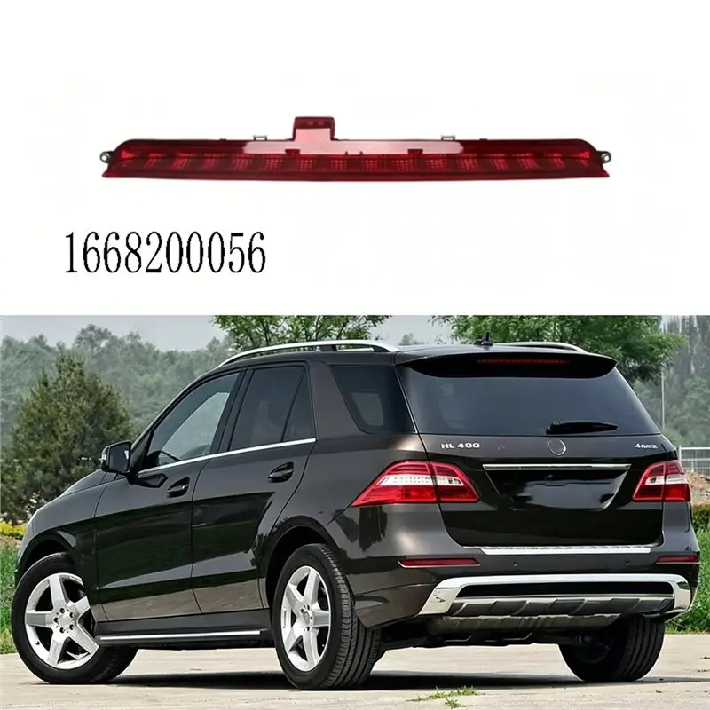 

LED High-Mounted Brake Light 1668200056 Third Stop Signal Light For W166 X166 ML GL GLE GLS 2012-2019-T61C