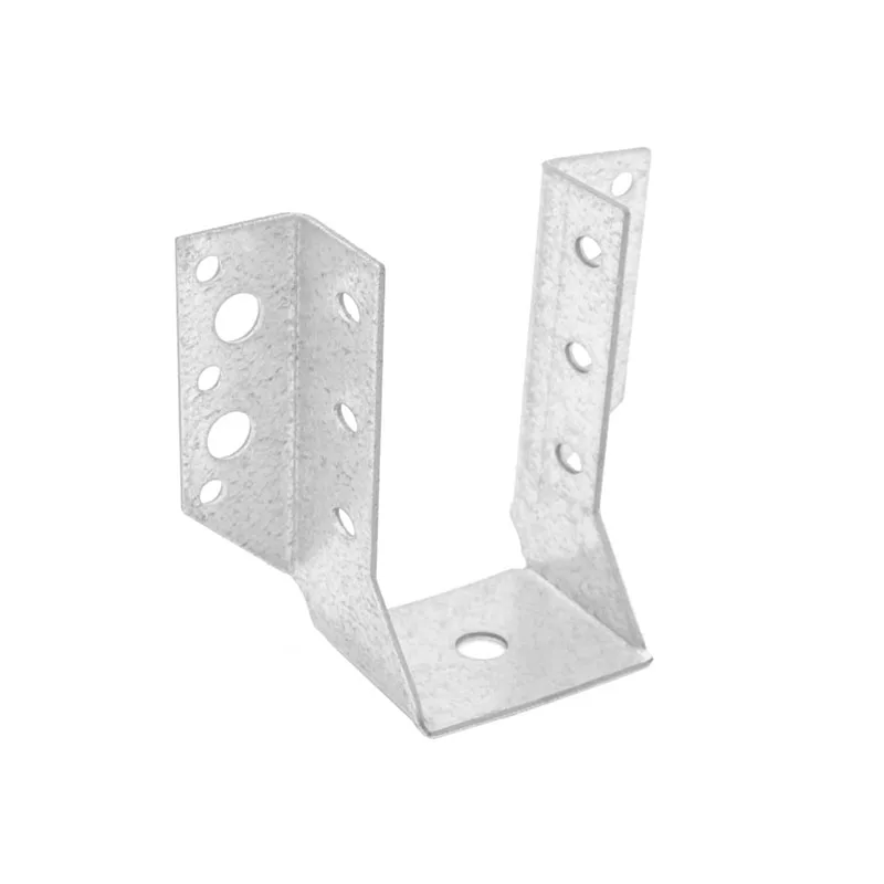 8-Pack 2 Inch 50mm Joist Hanger, 14 Gauge Galvanized Steel Hurricane Ties for Floor Deck, Ceiling Joists, Wooden Frames