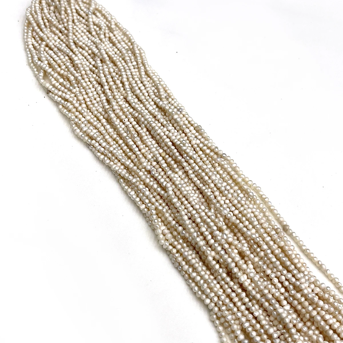 Natural Freshwater Pearl Beads, Unpolished—Size 3–4 Mm Jewelry Making DIY Necklace Bracelet Earring Accessory Women