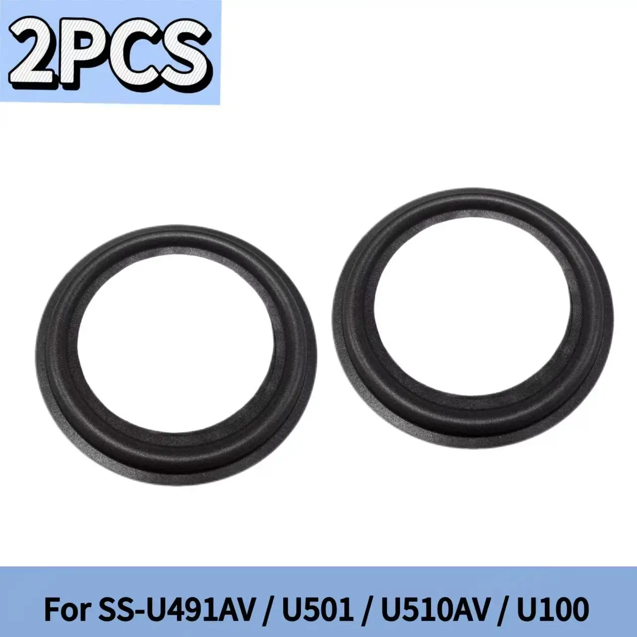 For Sony SS-U491AV / U501 / U510AV / U100 Speaker Foam Repair Folding Edge Ring （2PCS）