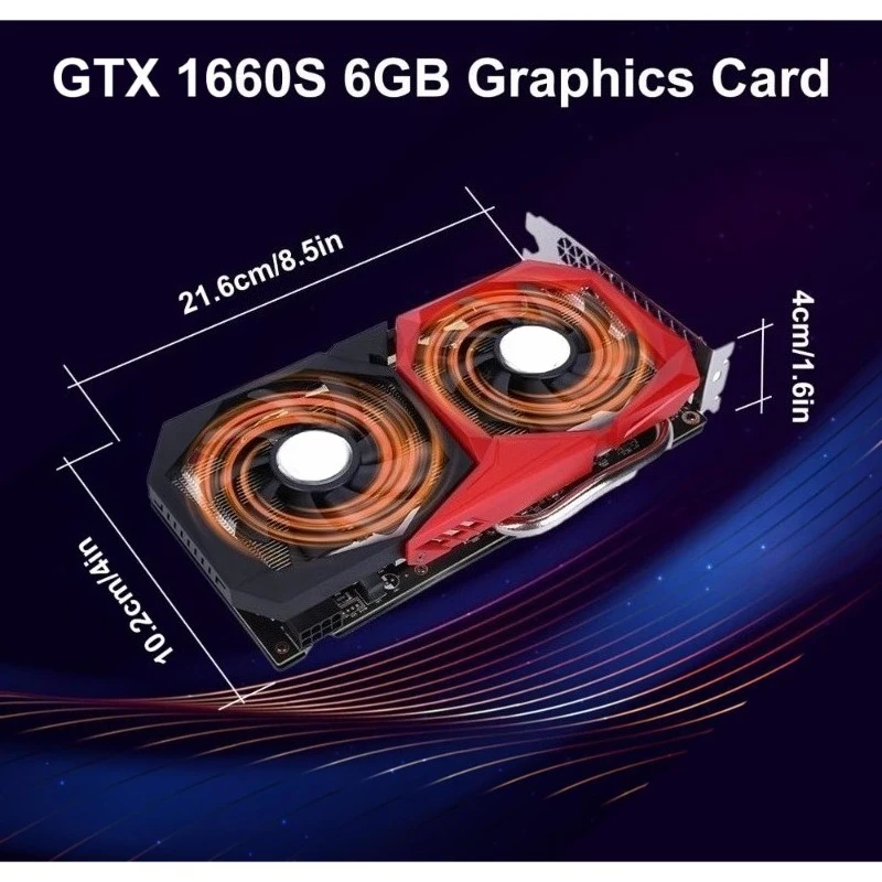 MSI GeForce GTX1660 SUPER VENTUS XS OC Graphics Card Msi Gtx 1660