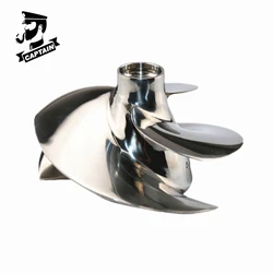 Captain Jet Ski Impeller Accessories SK-12/14 Suitable for Jet Ski Seadoo SPARK TRIXX 267000948 3 Blades Polished Watercraft