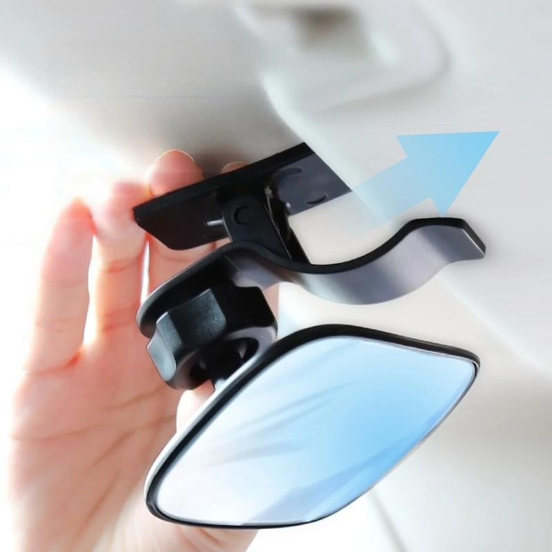 

Infant Carrier Car Rearview Mirror, HD Observation Mirror, Foldable Storage, Anti-Glare, Car Child Safety Seat Accessory