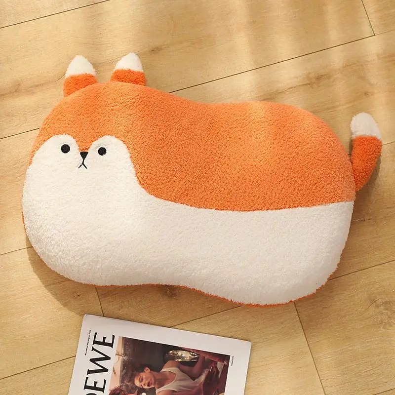 55 cm zacht schattig dier knuffelkussen nekbeschermer superzacht geheugenkussen comfortabele pop als verjaardagscadeau voor vrienden