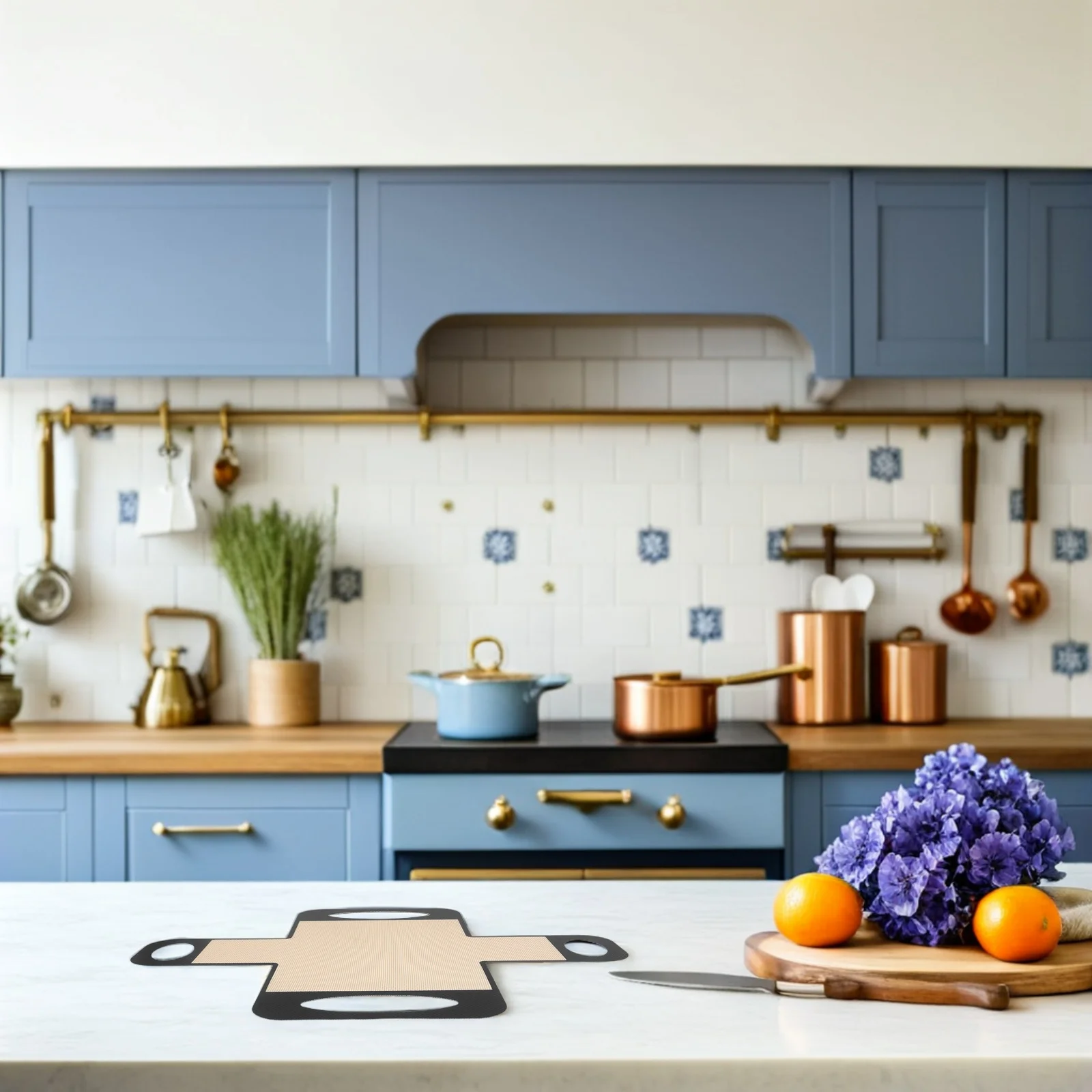 بطانات رغيف السيليكون غير عصا الخبز حصيرة مقبض طويل العجين المخمر الخبز الرافعة الغذاء الصف سيليكون ورقة فرن كعكة كوكي المعجنات