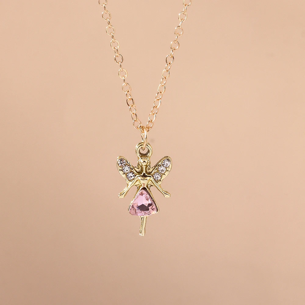 Aihua Neue Mode Trendy Y2k Kristall Rosa Zirkon Herz Anhänger Halskette Für Frauen Mädchen Süße Bowknot Halskette Partei Schmuck – Detail 17