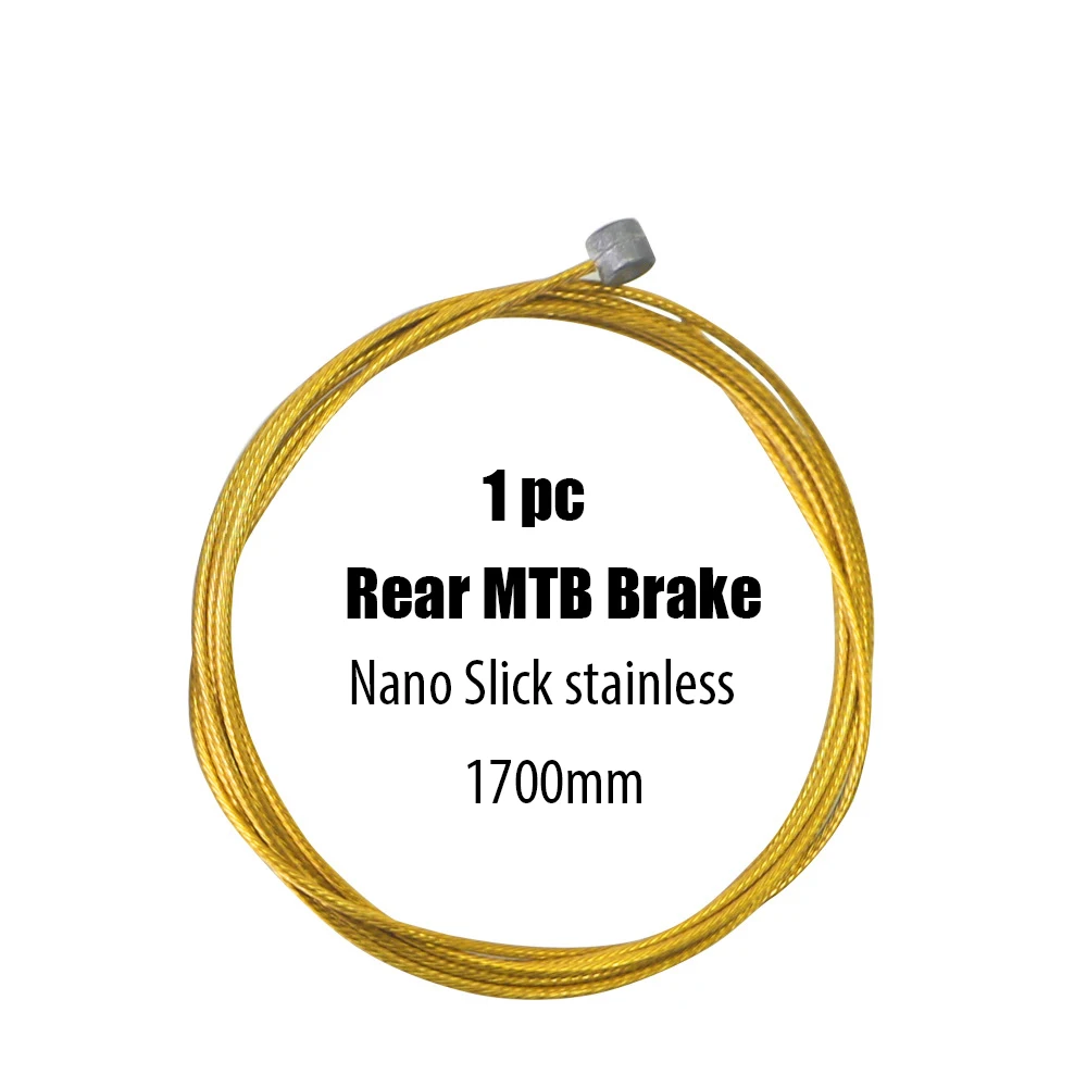 1pc Bike Pro Innen Kabel Draht Nano Slick Poliert Edelstahl Straße Berg Fahrrad Linie Bremse Shift Schaltwerk Kabel – Detail 7