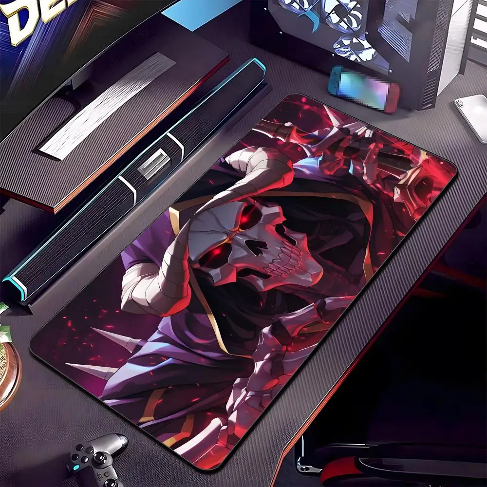 

Коврик для мыши Anime O-overlord Ainz O-ooal Gown, большой игровой коврик с прошитыми краями, утолщенный, для компьютерной клавиатуры и стола