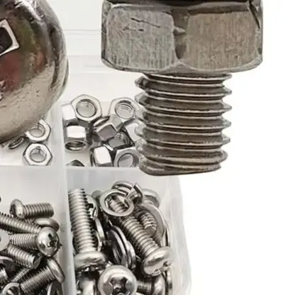 Outdoor Installation Screws Screwdriver 304 Stainless Fasteners Stainless Steel Screw Set Sorted Compartment Box