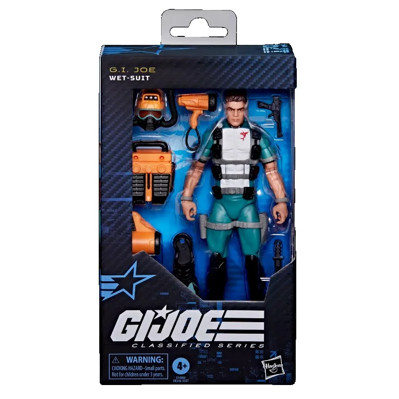 Nowy Oryginalny Hasbro G.I. Seria Joe Classified # 179, Figurka akcji w kombinezonie do nurkowania, model na prezent