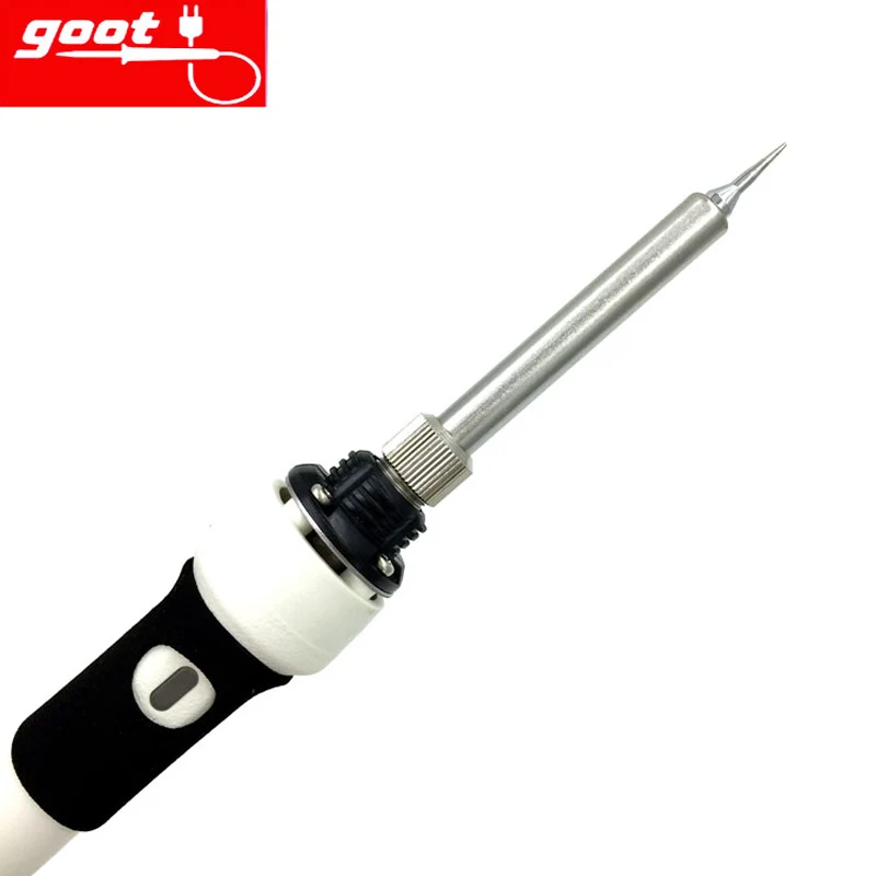 Japan GOOT PX-201 Electric Soldering Iron Output Temperature 250-450 Degrees Celsius Adjuster Input Voltage 220V Ceramic Heater