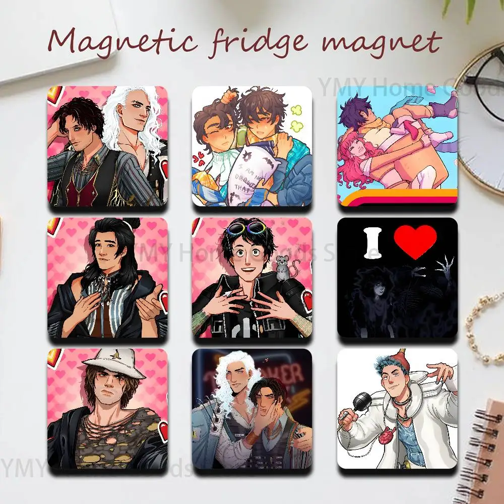 Imanes de Refrigerador Mac Daisuke, Cam, Eddie, Mateo, Betty, Skips, Dirk: La Elección Perfecta para el Hogar, Crea una Decoración Cálida y Acogedora, Regalos