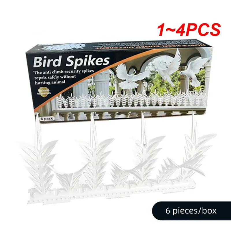 

1~4PCS Bird Stab Protection Fixed Simple Installation Anti-oxidation Anti-corrosion Sharp Spines Pest Control Products