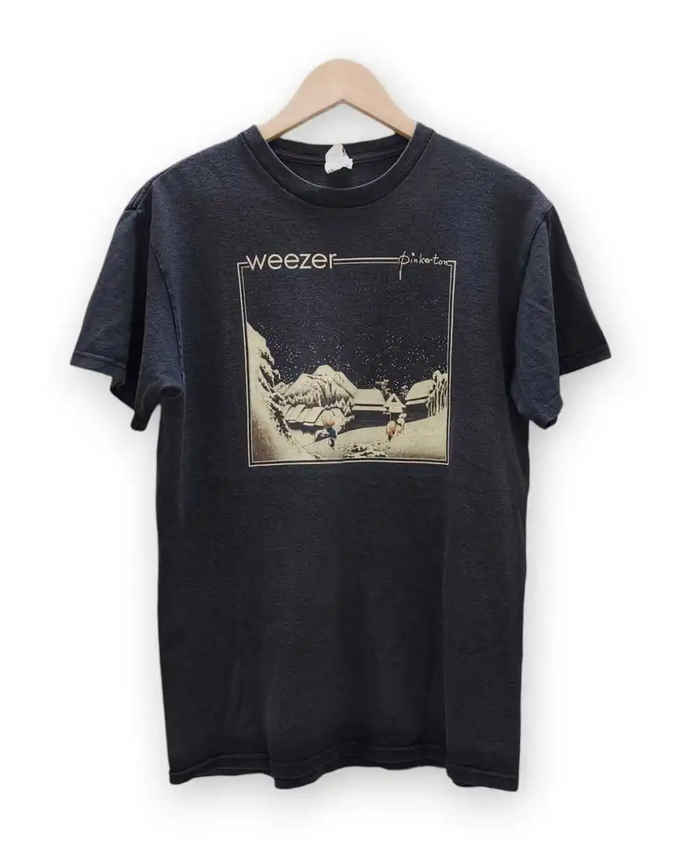 Weezer Pinkerton basic black Unisex T shirt graphic tee Men Women NH10491