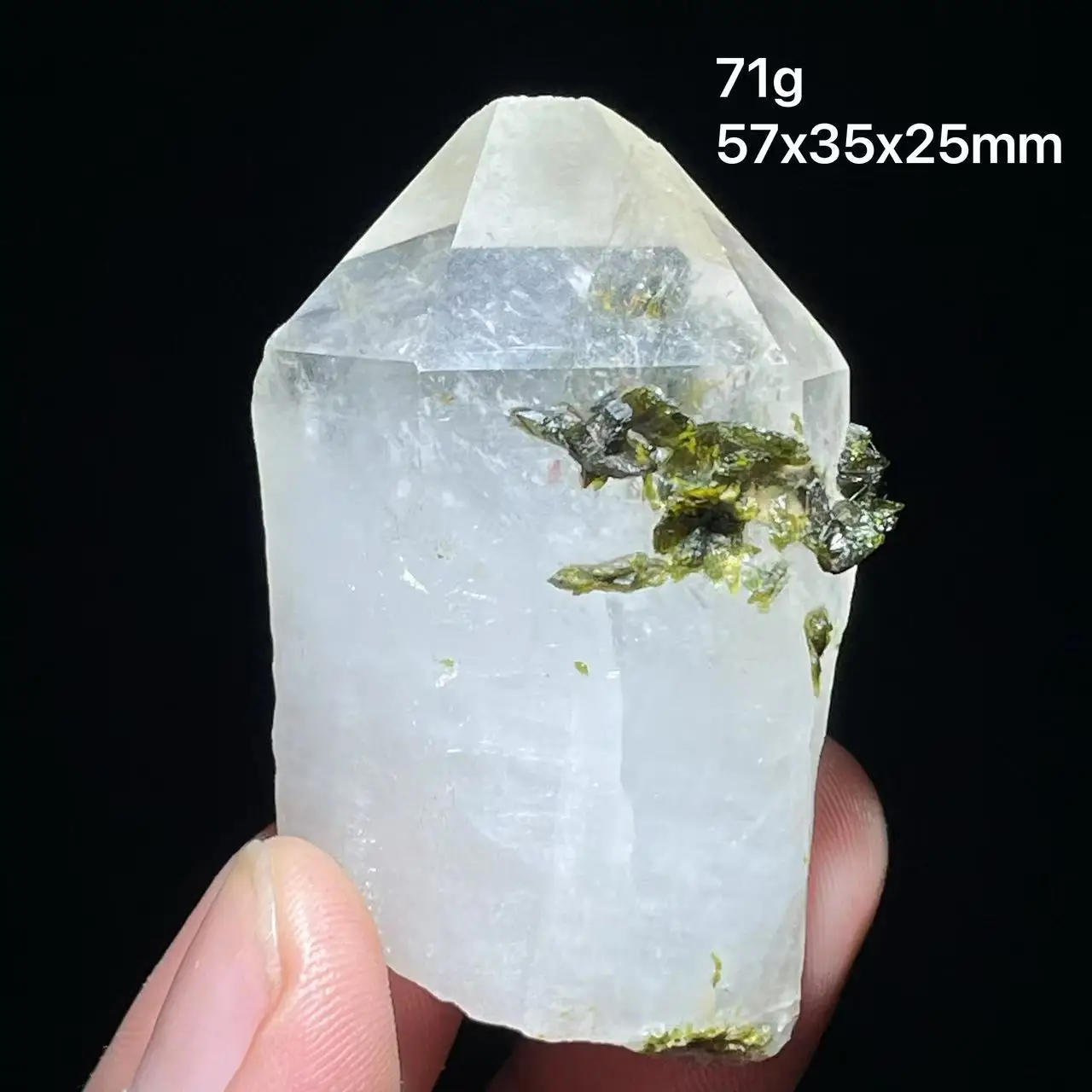 

New 100% natural garden crystal, green curtain stone, database crystal mineral home decoration from Sichuan