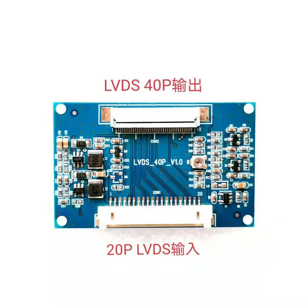 7-inch/8-inch 40-pin LVDS Display Adapter Board LVDS Signal Input Compatible with EJ070NA-01J and Similar Displays