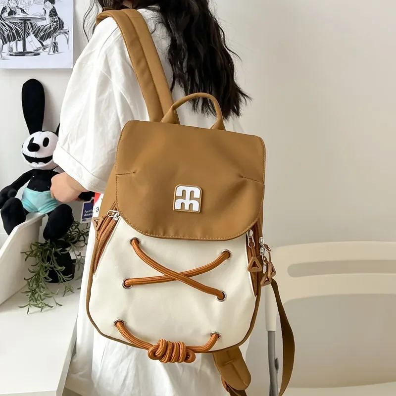 

Cute Ins Style Women's Backpack - Lightweight Daypack for School, College, Travel, Commute - Kawaii Japanese Aesthetic Bookbag