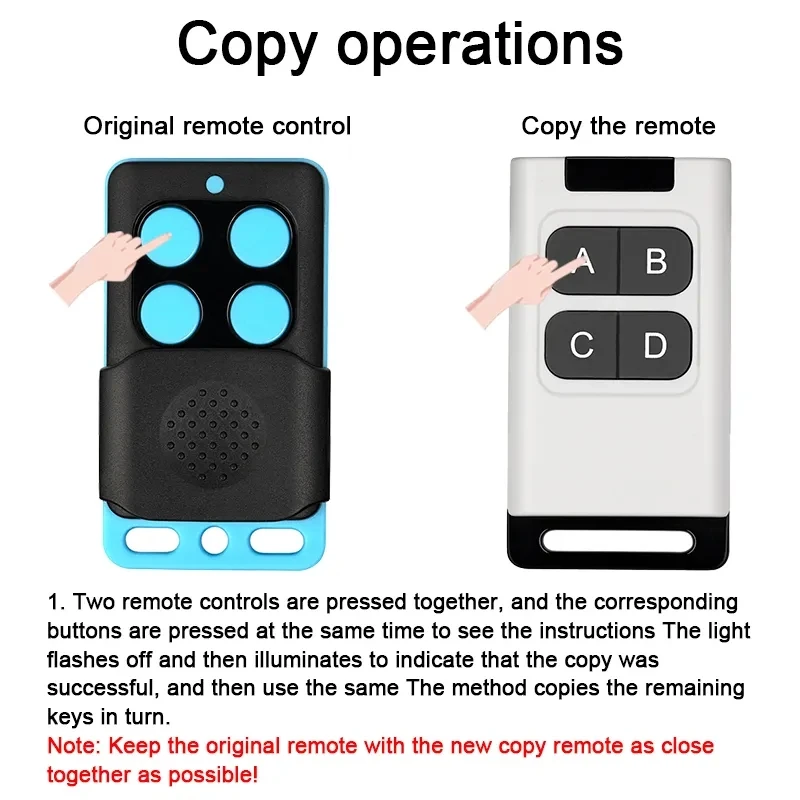 300-915MHZ Multi Frequency Garage Door OpenersRemote New Copy Control SALE