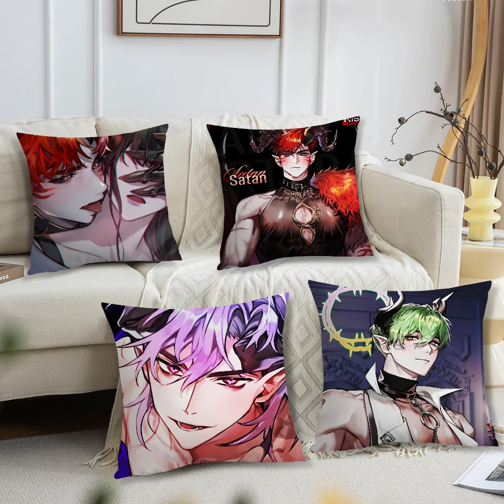 Game K-Kiss in Hell cushion cover Comfortable soft Pillow Case for Sofa Living Room Home office Decor and Protective Covers